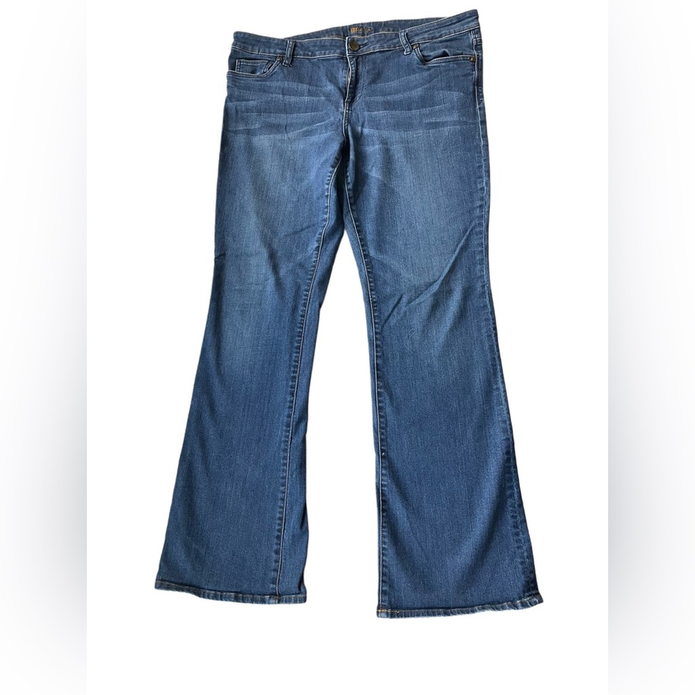 Kut from the Kloth Flare Blue Jeans